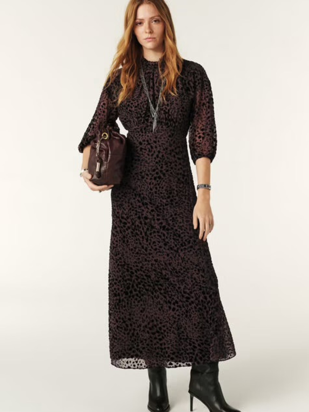 ba&sh Duny Drape Back Dress Women’s size small